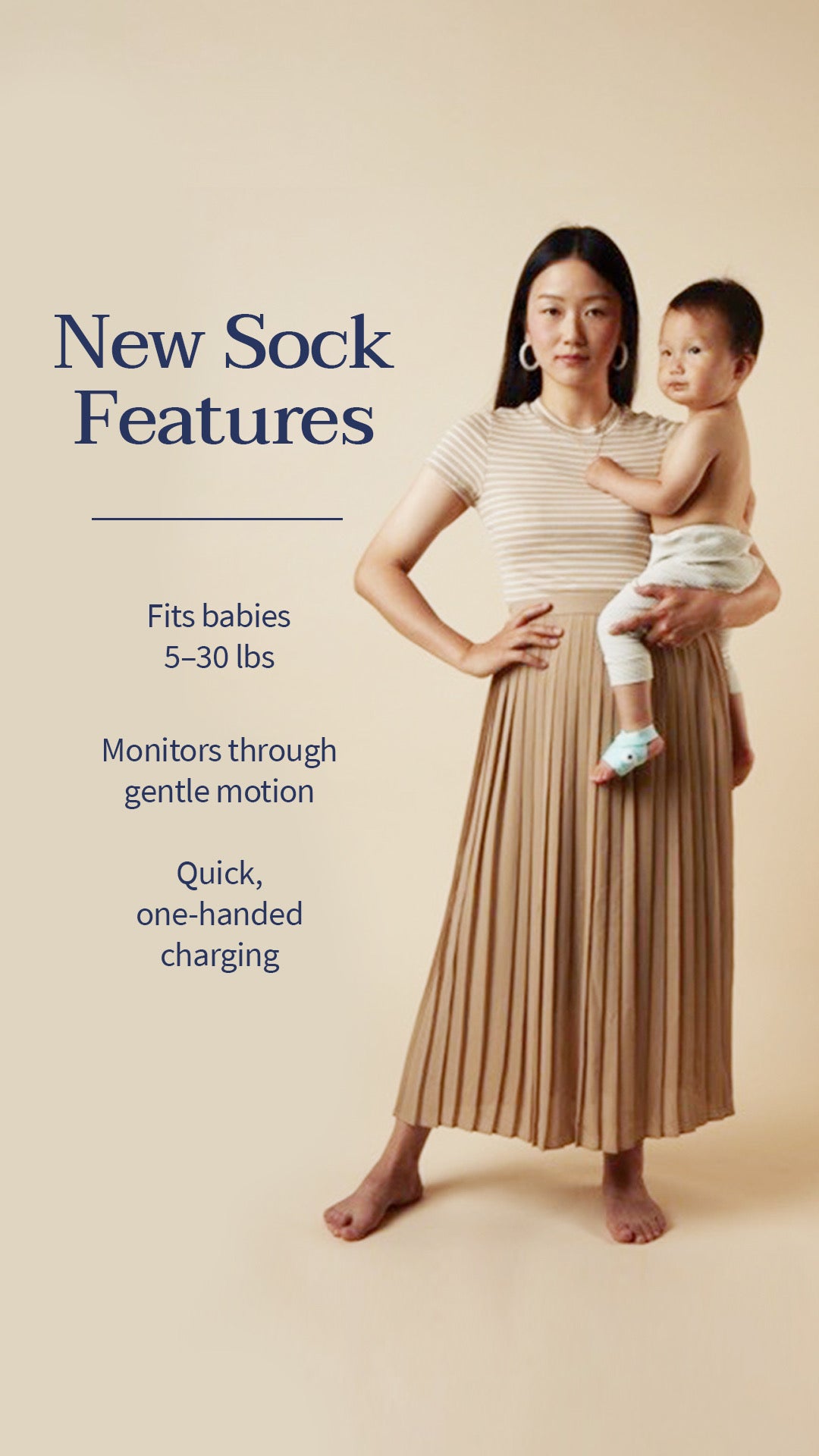 Owlet® Smart Sock Baby Monitor V3