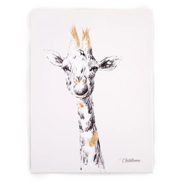 Cuddleco Oil Painting Giraffe Head