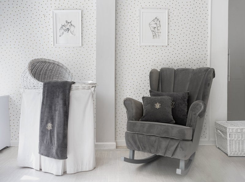 Anthracite Rocking Armchair Shell