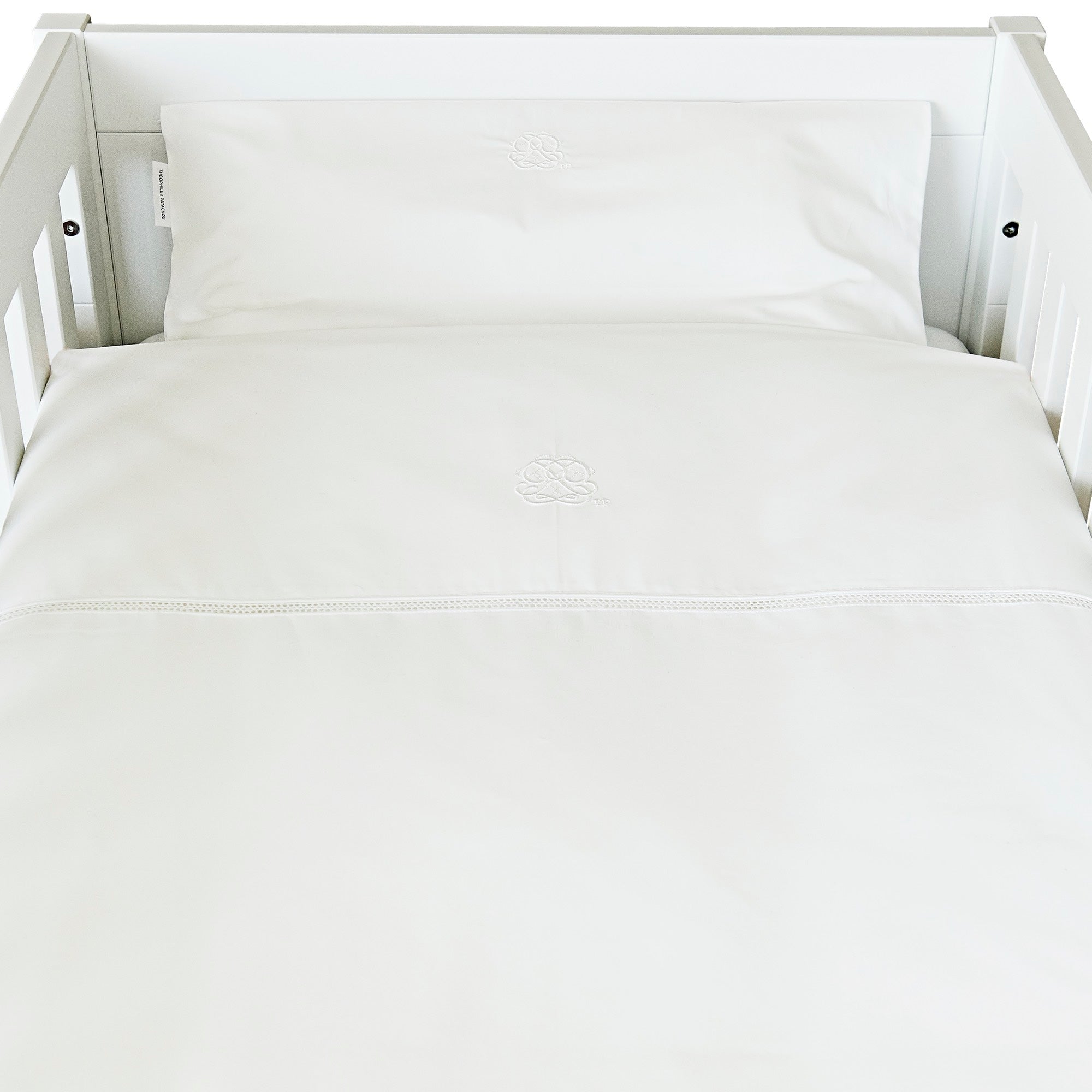 Theophile & Patachou Baby Duvet Cover - Cotton White
