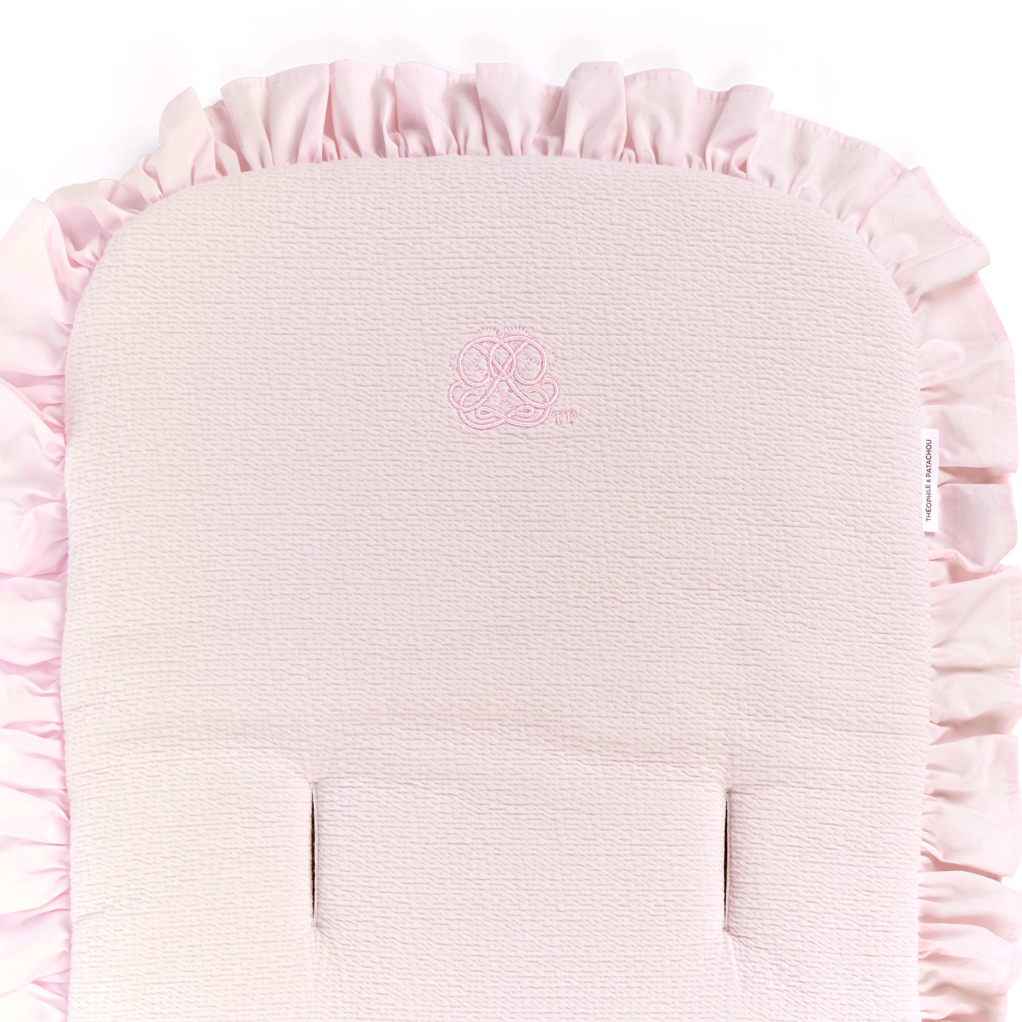 Theophile & Patachou Baby Seat Cover - Cotton Pink