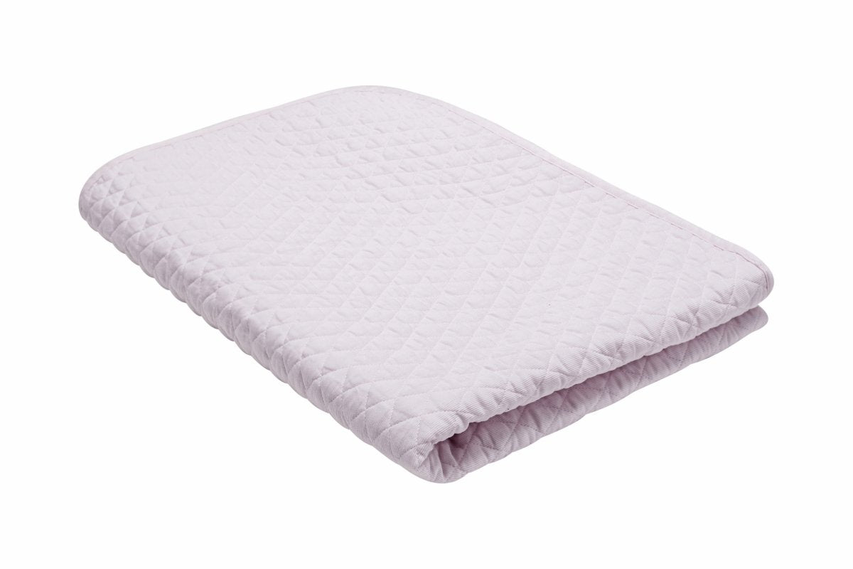 Baby Bedspread Quilted Baby Pink