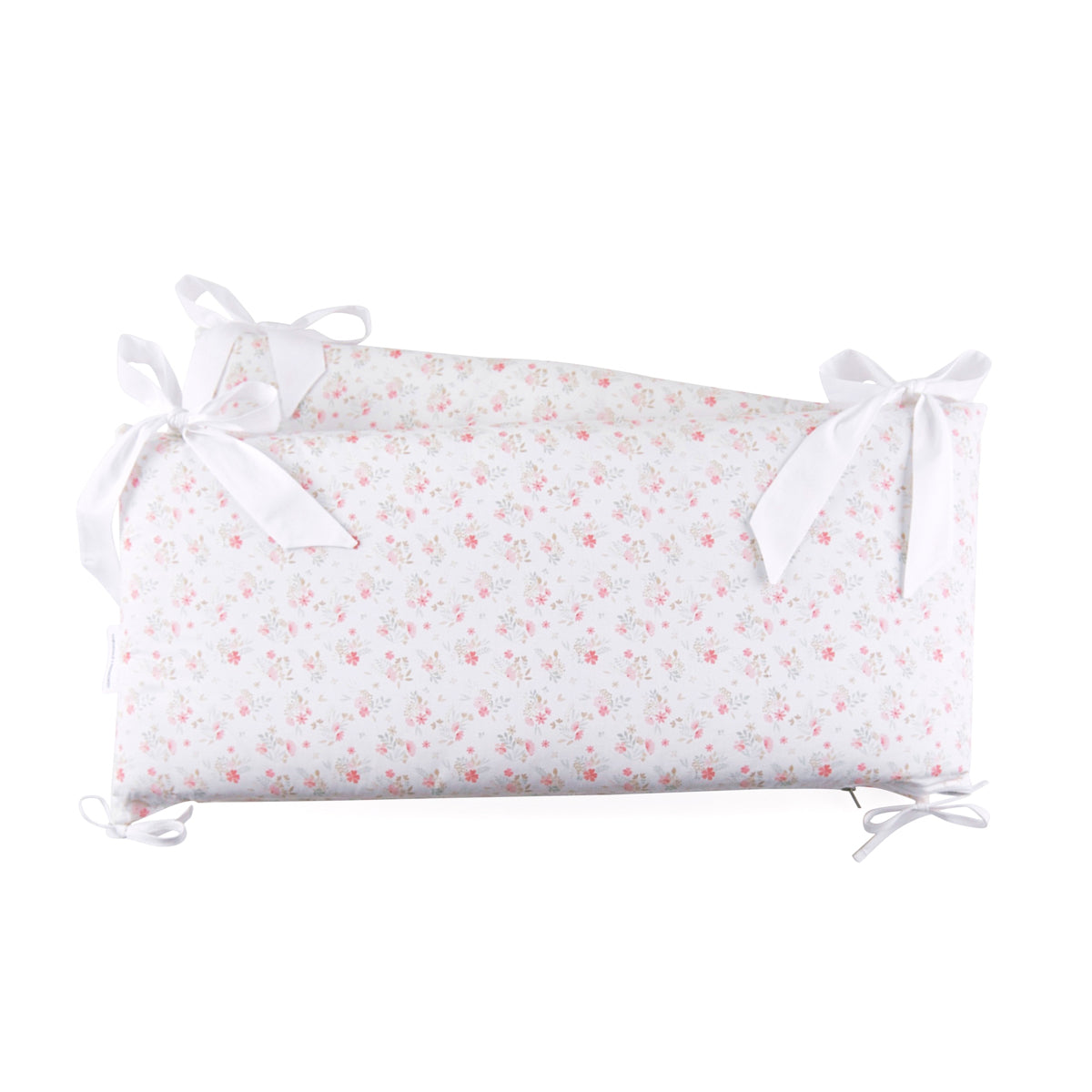 Theophile & Patachou Cot Bed Bumper 60 cm - Pink Flower