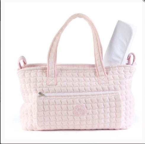 Theophile & Patachou Changing Bag and Mat - Cotton Pink