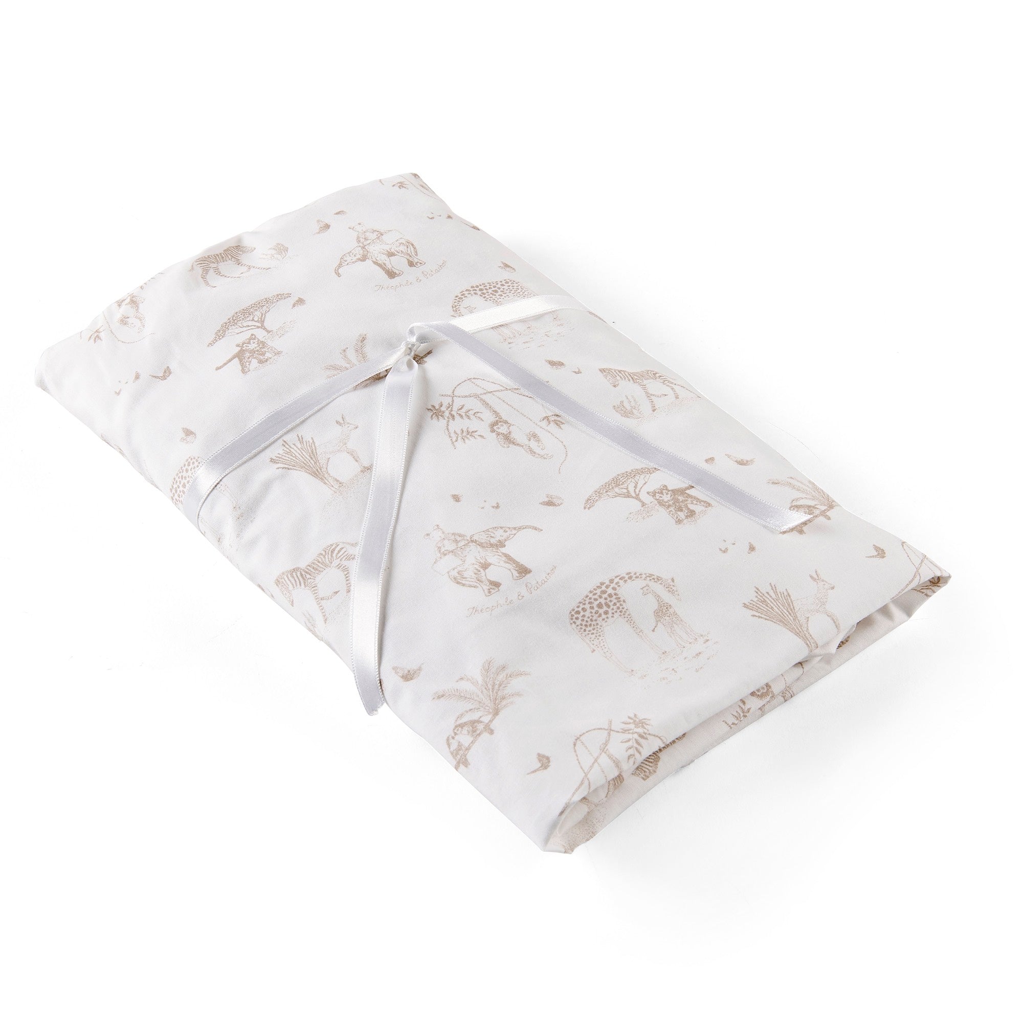 Theophile & Patachou Cot Bed Fitted Sheet 70x140cm - Safari