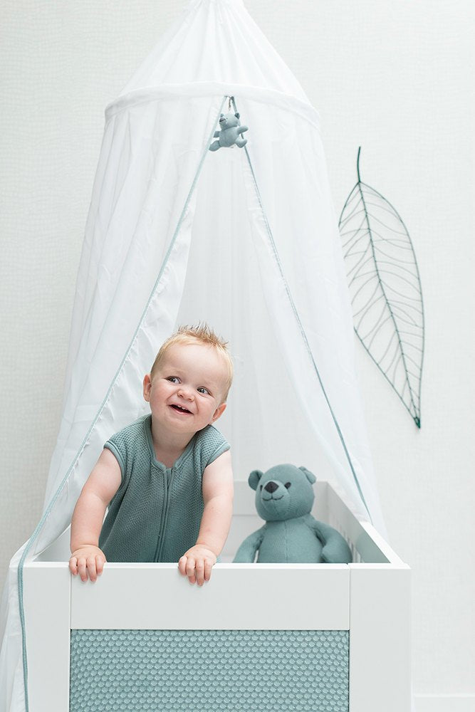 Baby's Only Cot Canopy - Grey