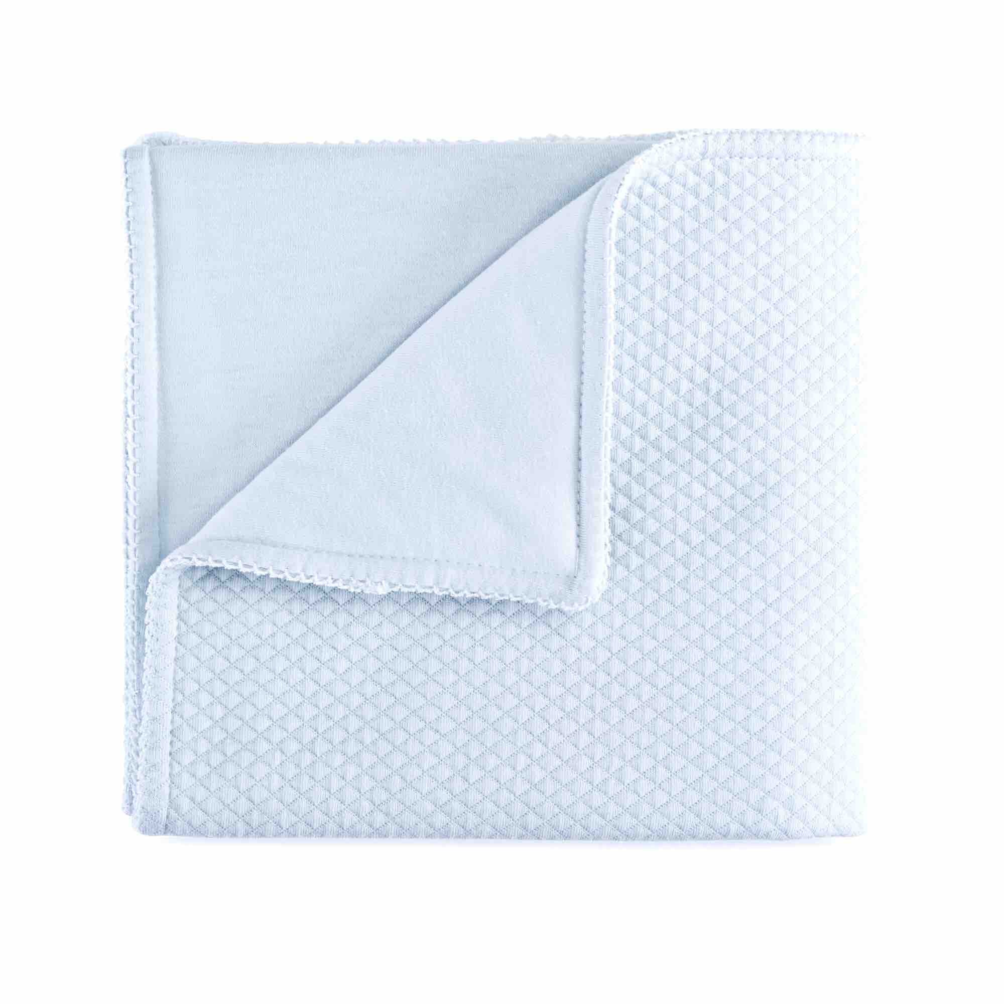 Theophile & Patachou Cradle Blanket (shawl) - Royal Blue