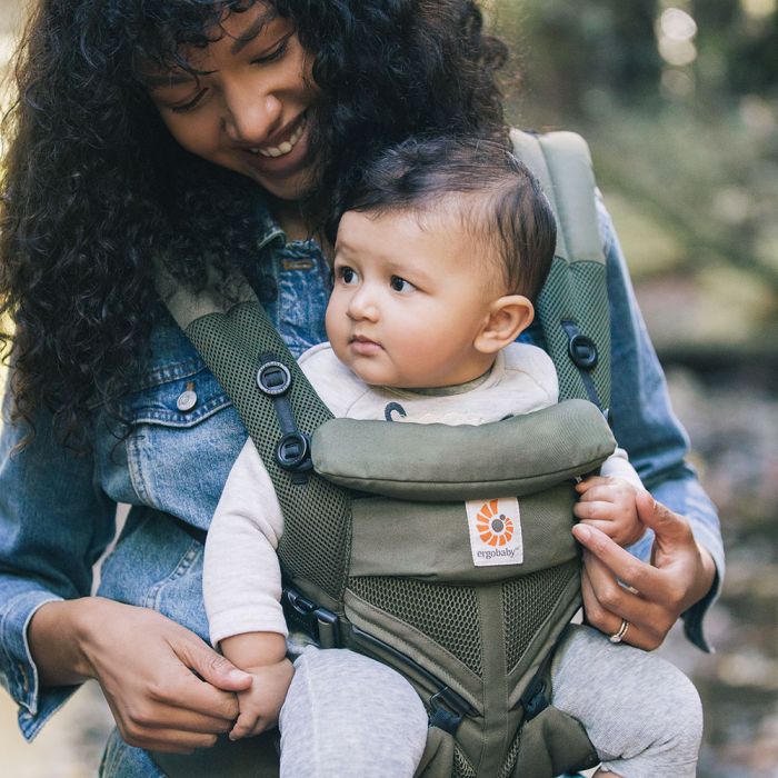Ergobaby Omni 360 Carrier All in One - Khaki Green Cool Air Mesh