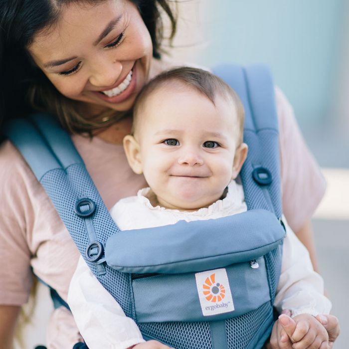 Ergobaby Omni 360 Carrier All in One - Oxford Blue Cool Air Mesh