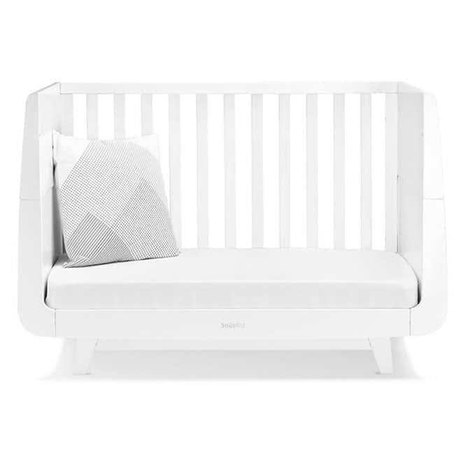 SnuzKot Luxe 2 Piece Nursery Furniture Set - White