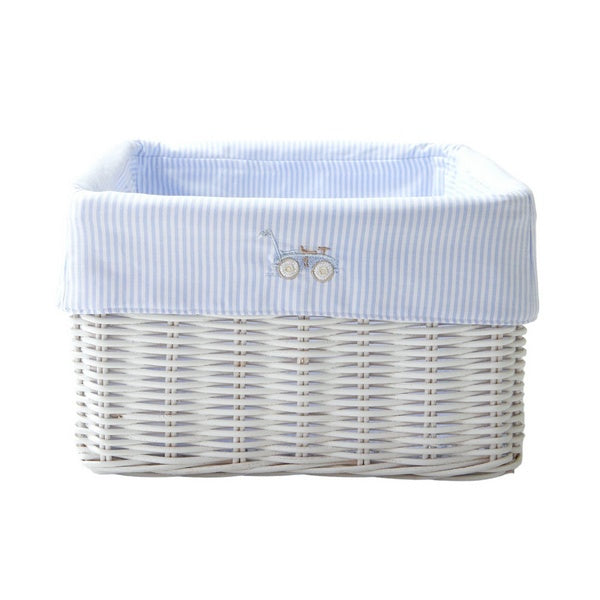 Classic Car Wicker Basket and Cover