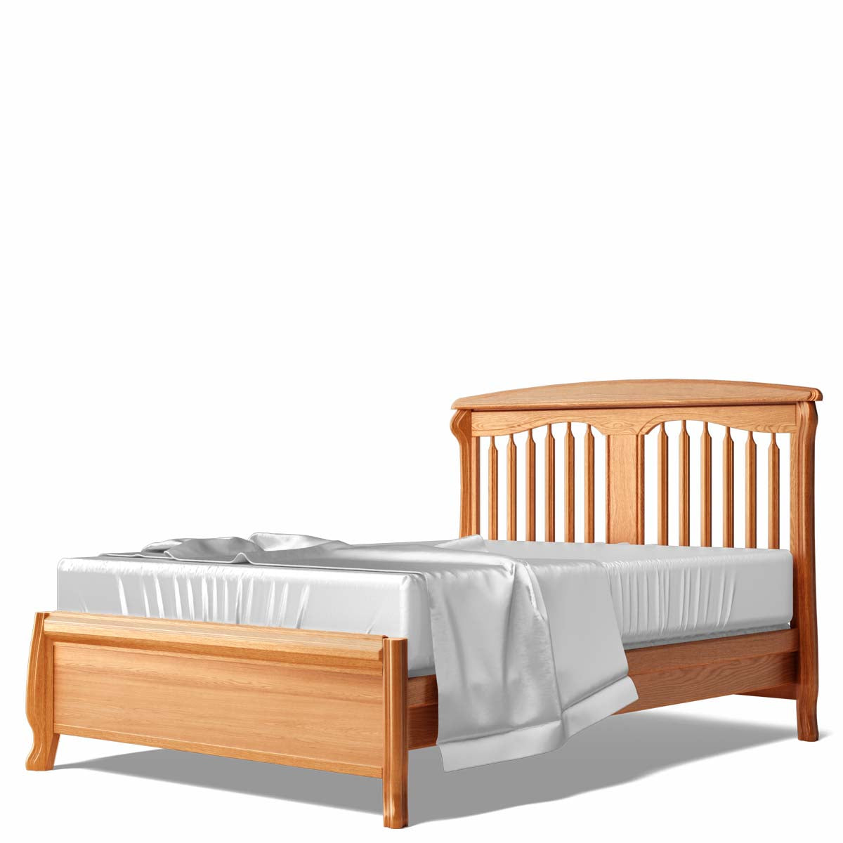 Romina Nerva Full Bed With Low Profile Footboard