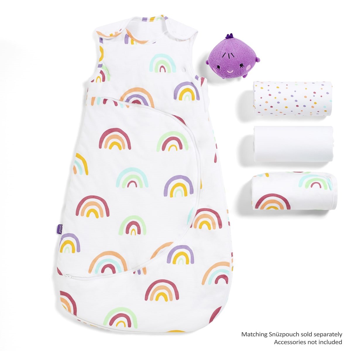 Snuzpod 3pc Crib Bedding Set - Colour Rainbow