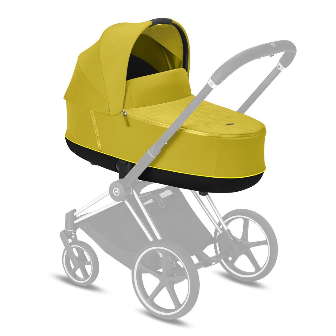 Cybex Priam Lux Carrycot - 2020 - Mustard Yellow