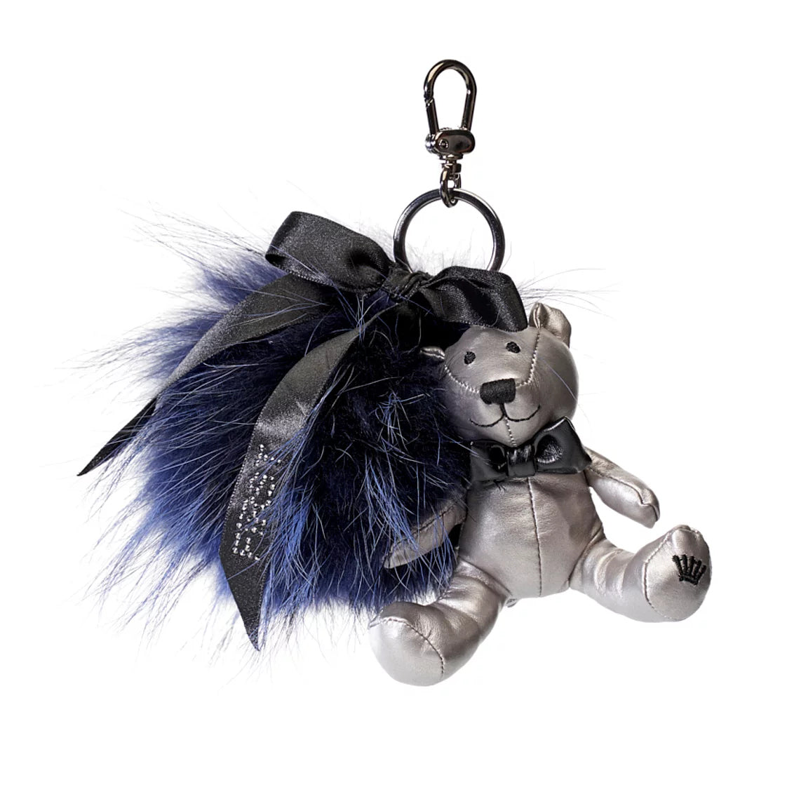 First True Blue Keychain Hanger Teddy Bear