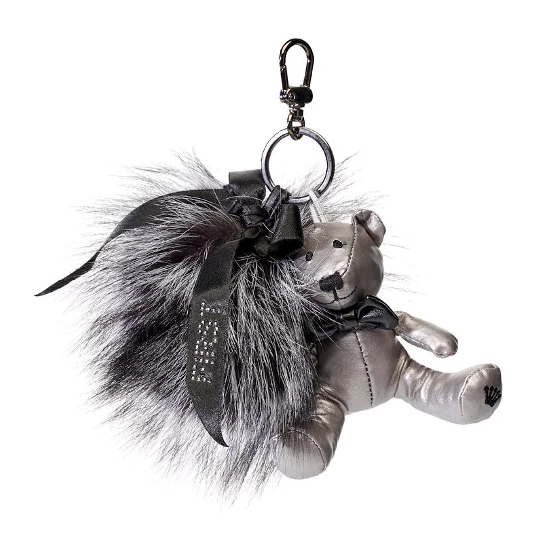 First Endless Grey Keychain Hanger Teddy Bear