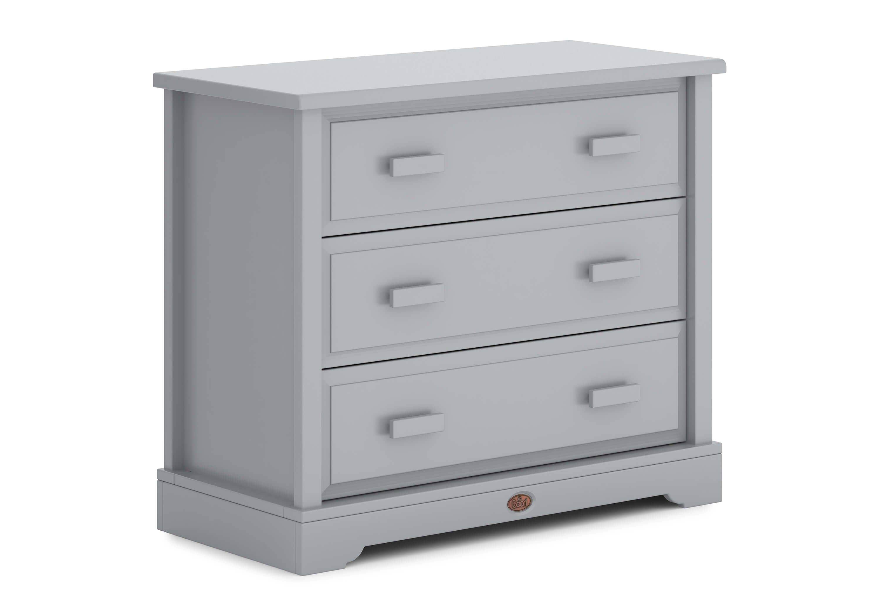 Boori 3 Drawer Dresser (with Squared Changing Station) - Pebble