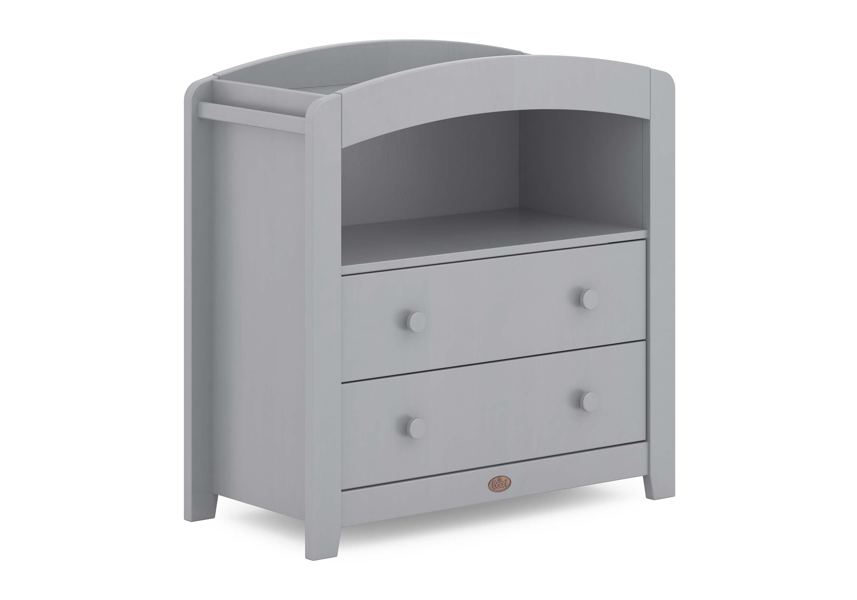 Boori Curved 2 Drawer Chest Changer - Pebble