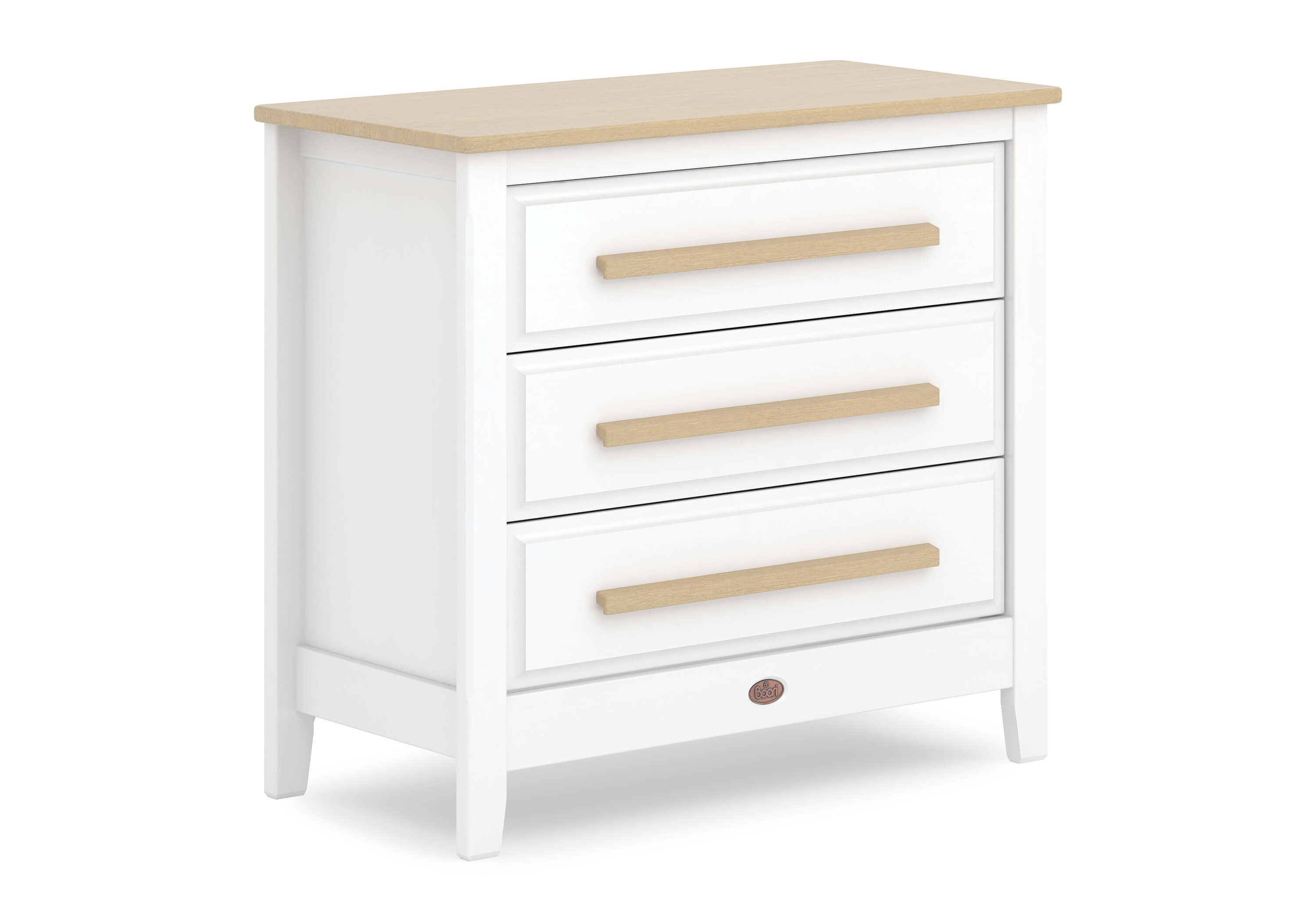 Boori Linear Chest of Drawers - White & Almond