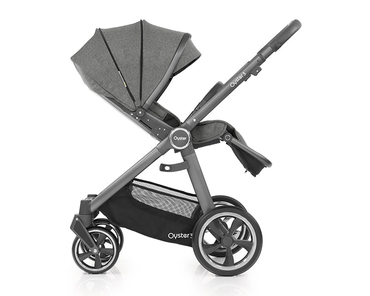Babystyle Oyster3  Stroller - Mercury City Grey