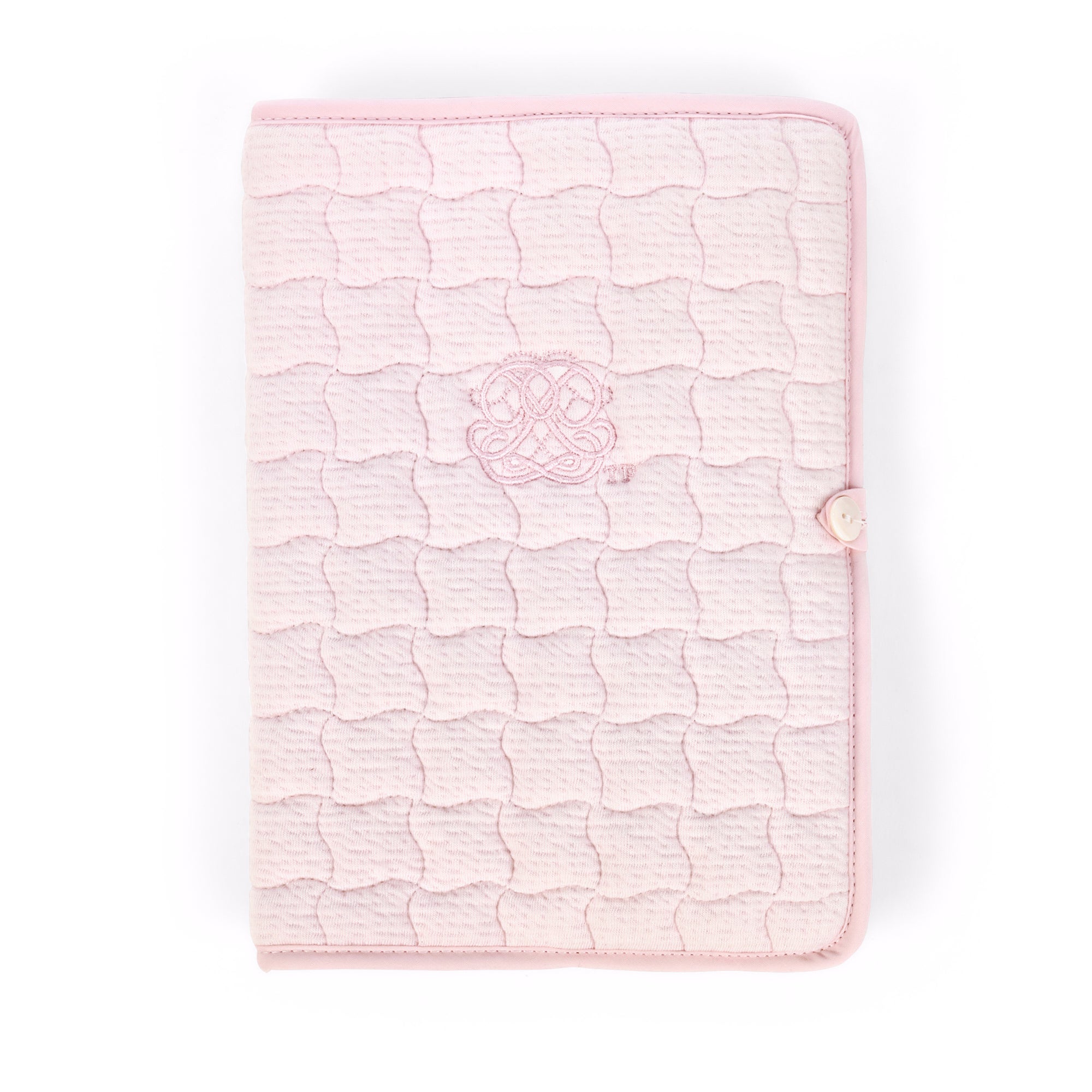 Theophile & Patachou Health Book Cover - Cotton Pink