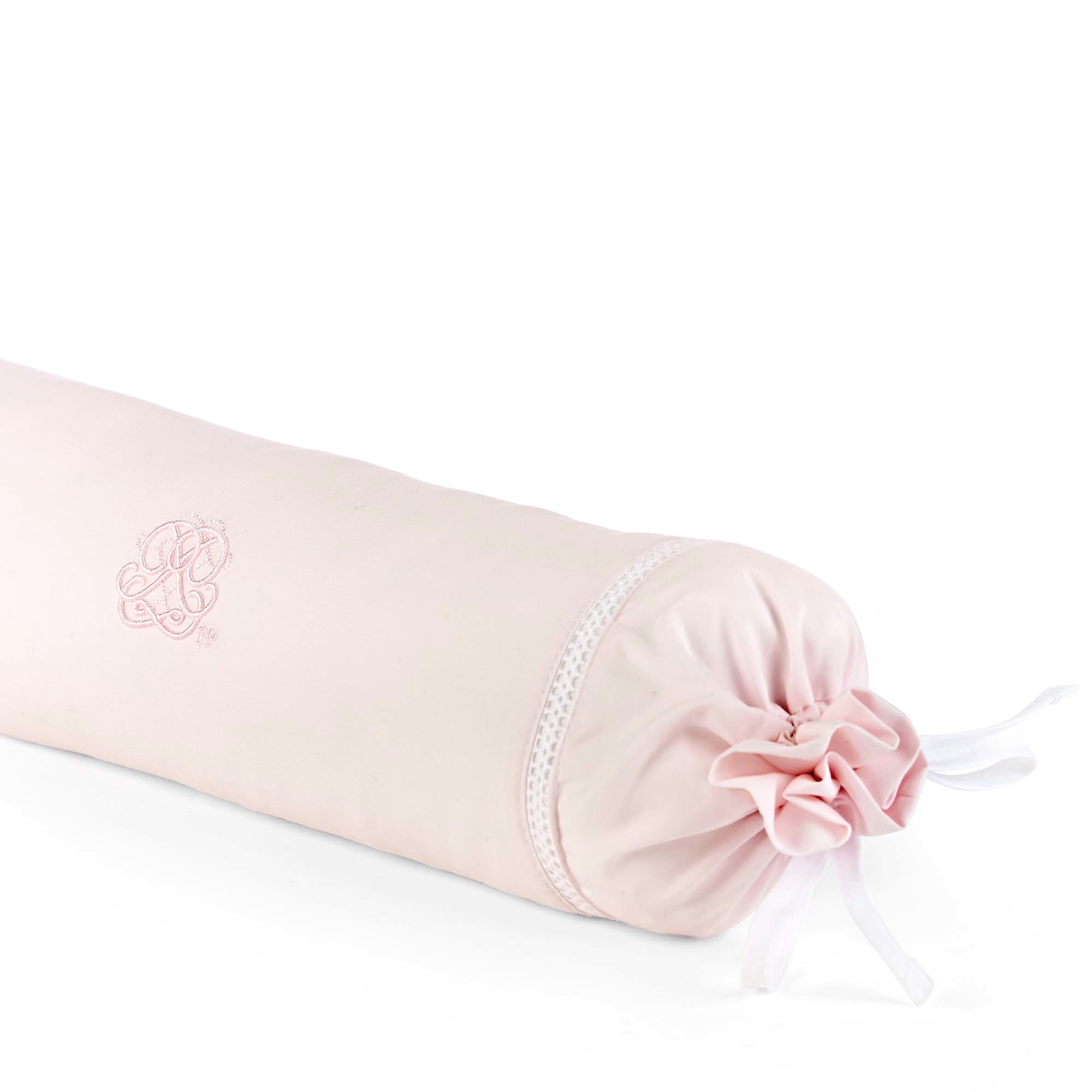 Theophile & Patachou Baby Roll Cushion - Cotton Pink