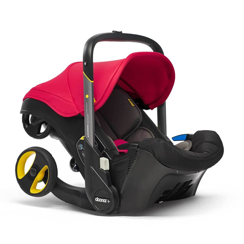 Cuddleco Doona Infant Car Seat - All New 2019 Collection - Flame Red