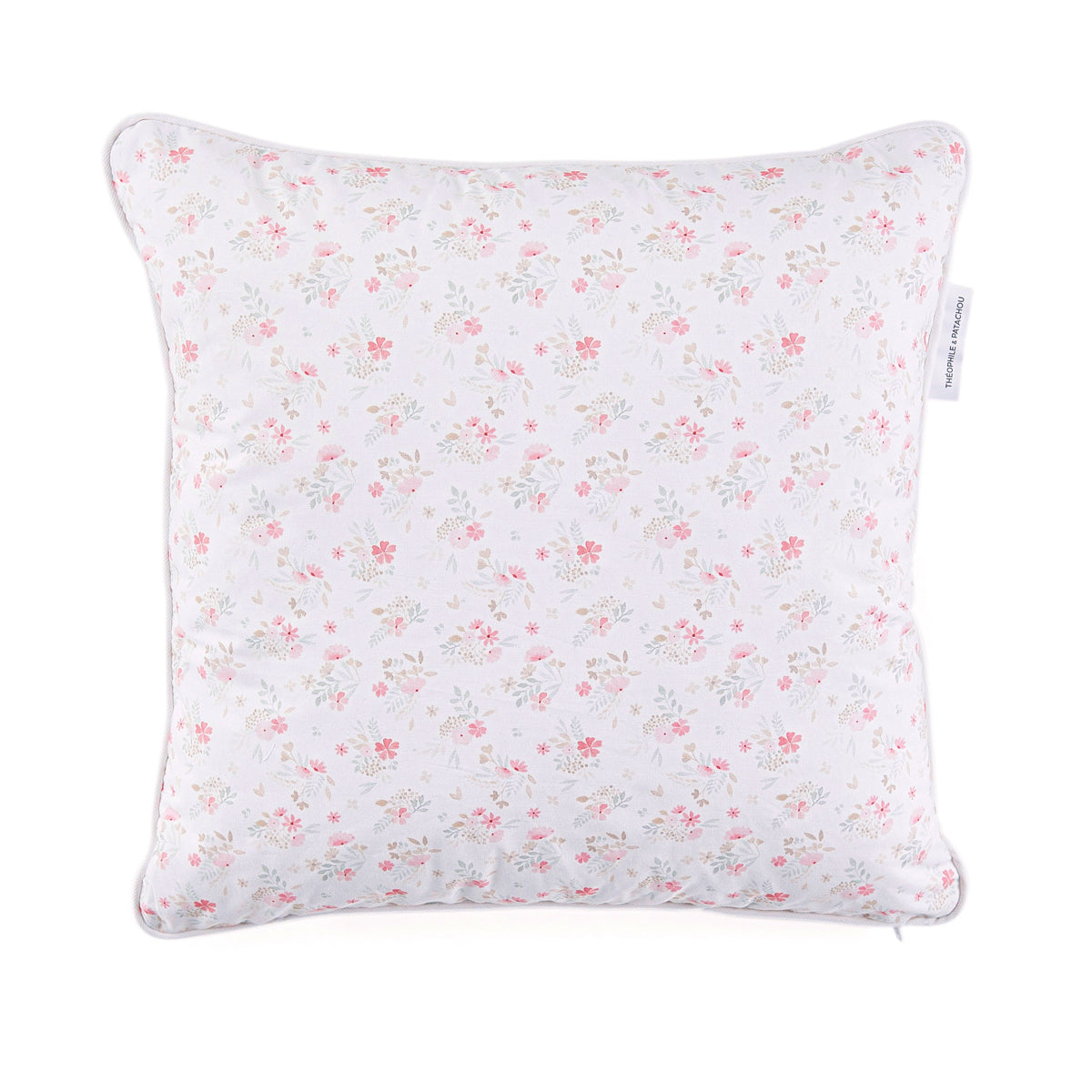 Theophile & Patachou Cushion - Pink Flower