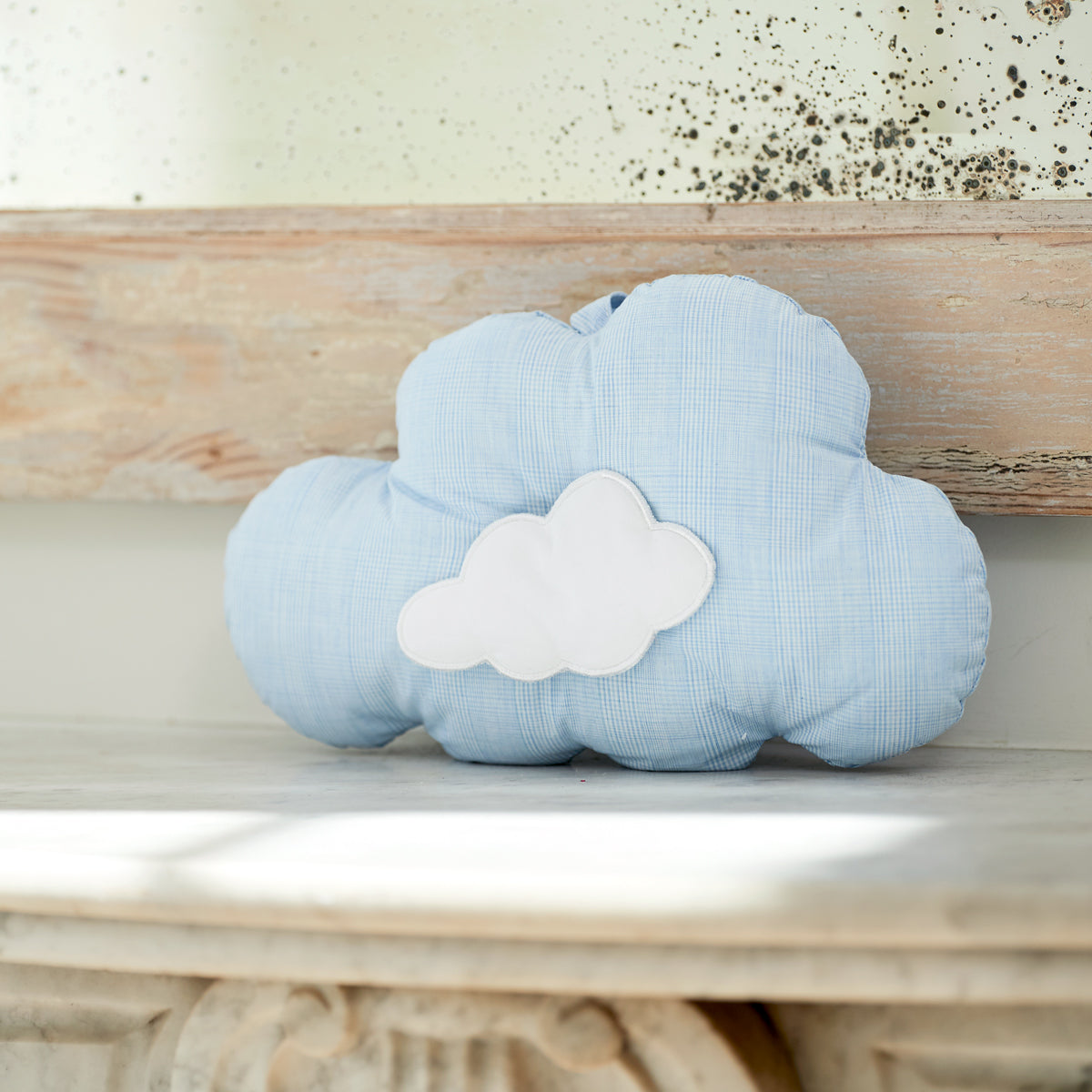 Theophile & Patachou Musical Cushion “Cloud” - Sweet Blue