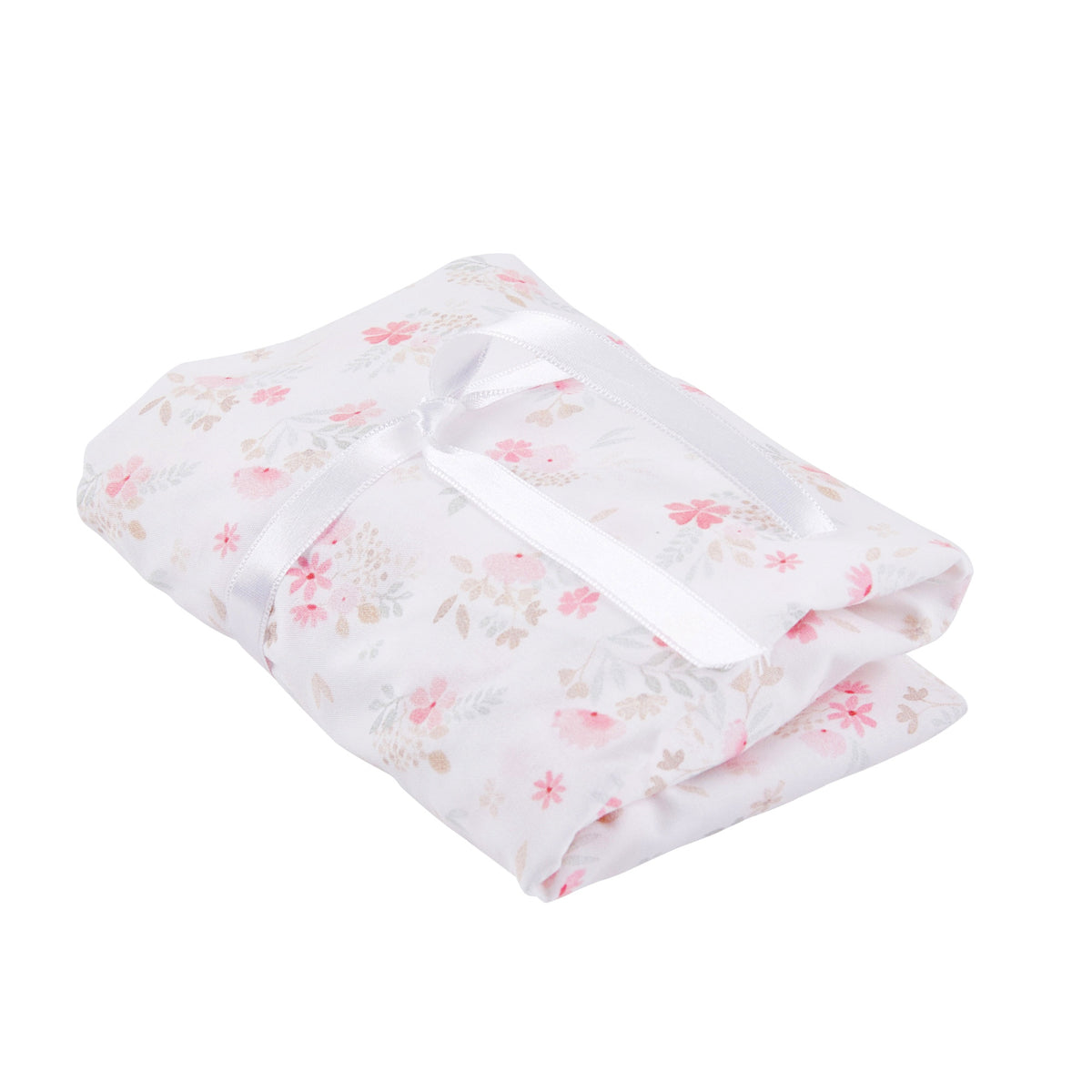 Theophile & Patachou Cradle Fitted Sheet - Pink Flower