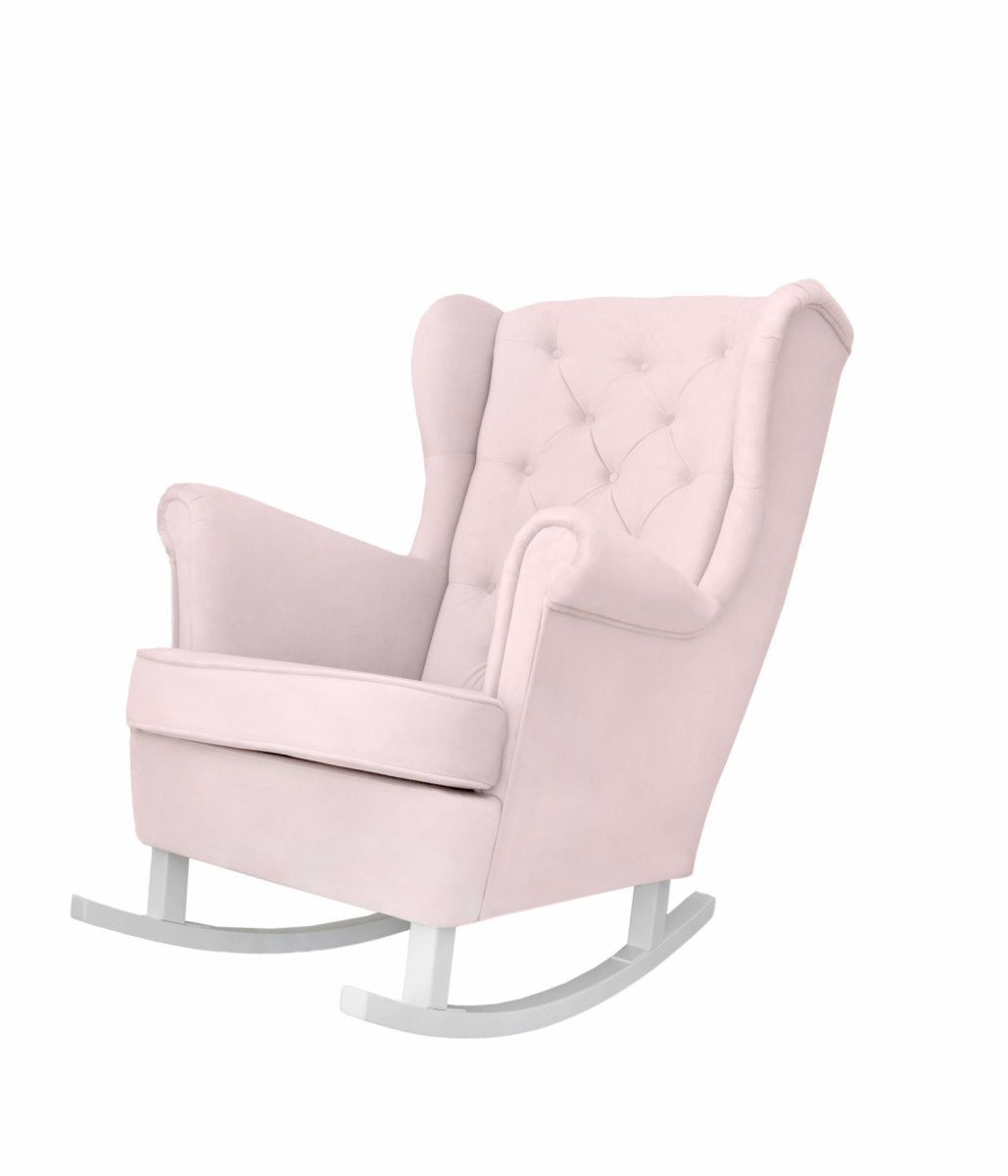 Baby Pink Rocking Armchair