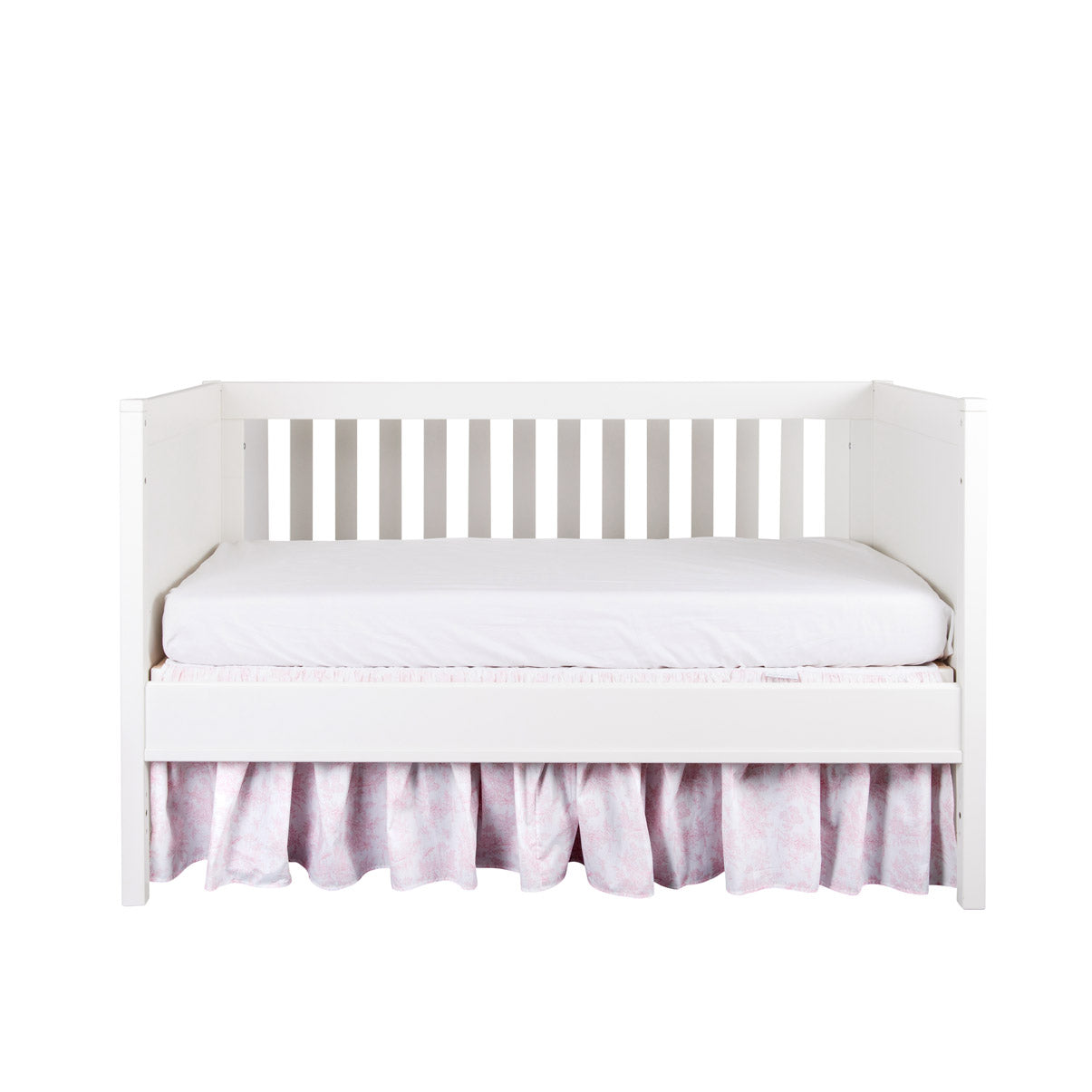 Theophile & Patachou Bed Skirt for Baby Bed 60 cm - Sweet Pink