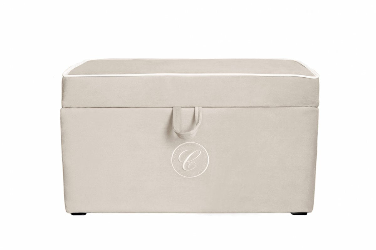 Beige Trunk with Emblem