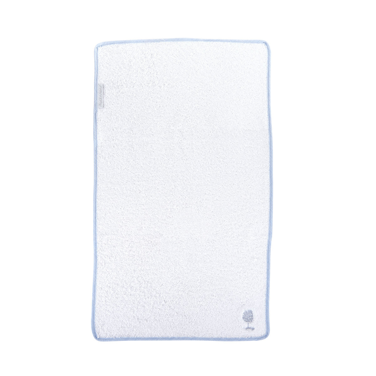 Theophile & Patachou Towel for Changing Mat - Sweet Blue / White