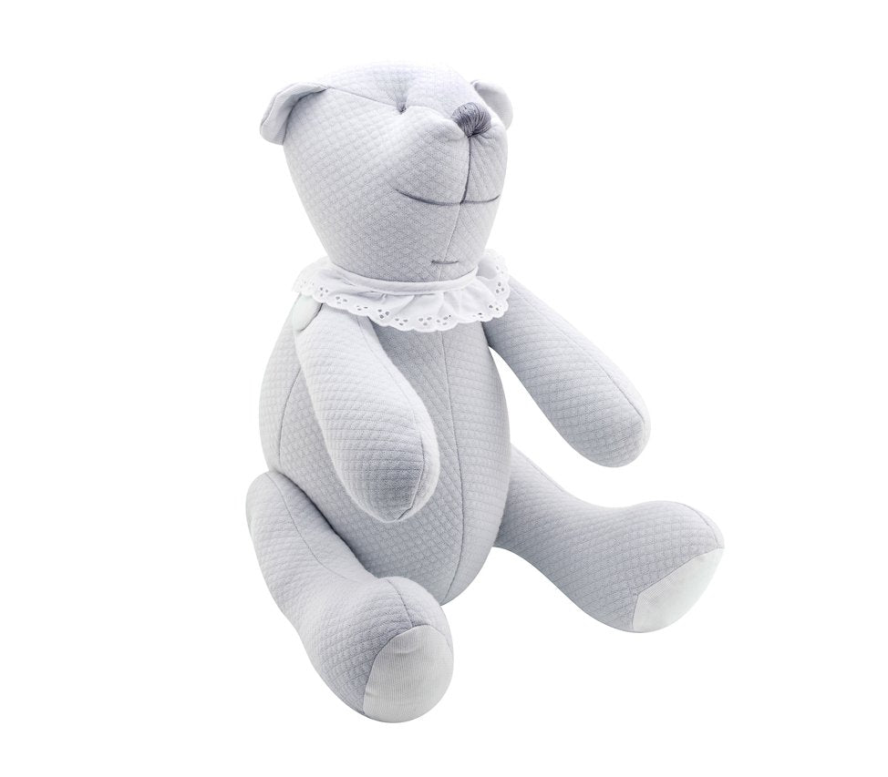 Decorative Teddy Bear Pure Grey