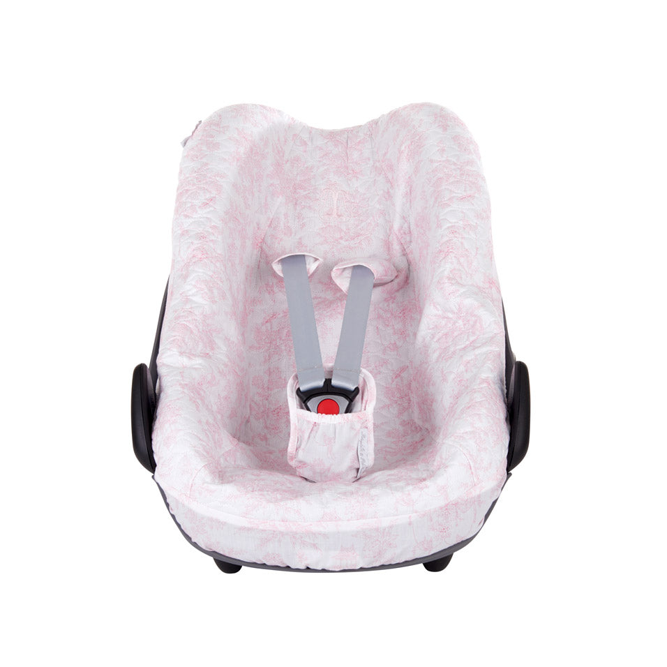 Theophile & Patachou Cover for Car Seat “Pebble & Pebble+” - Sweet Pink