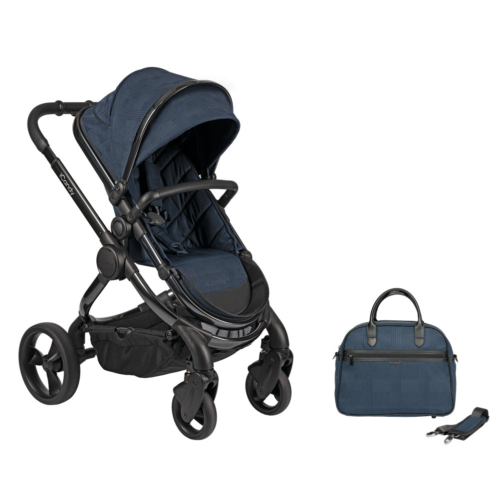 iCandy Peach Pushchair and Carrycot with Bag