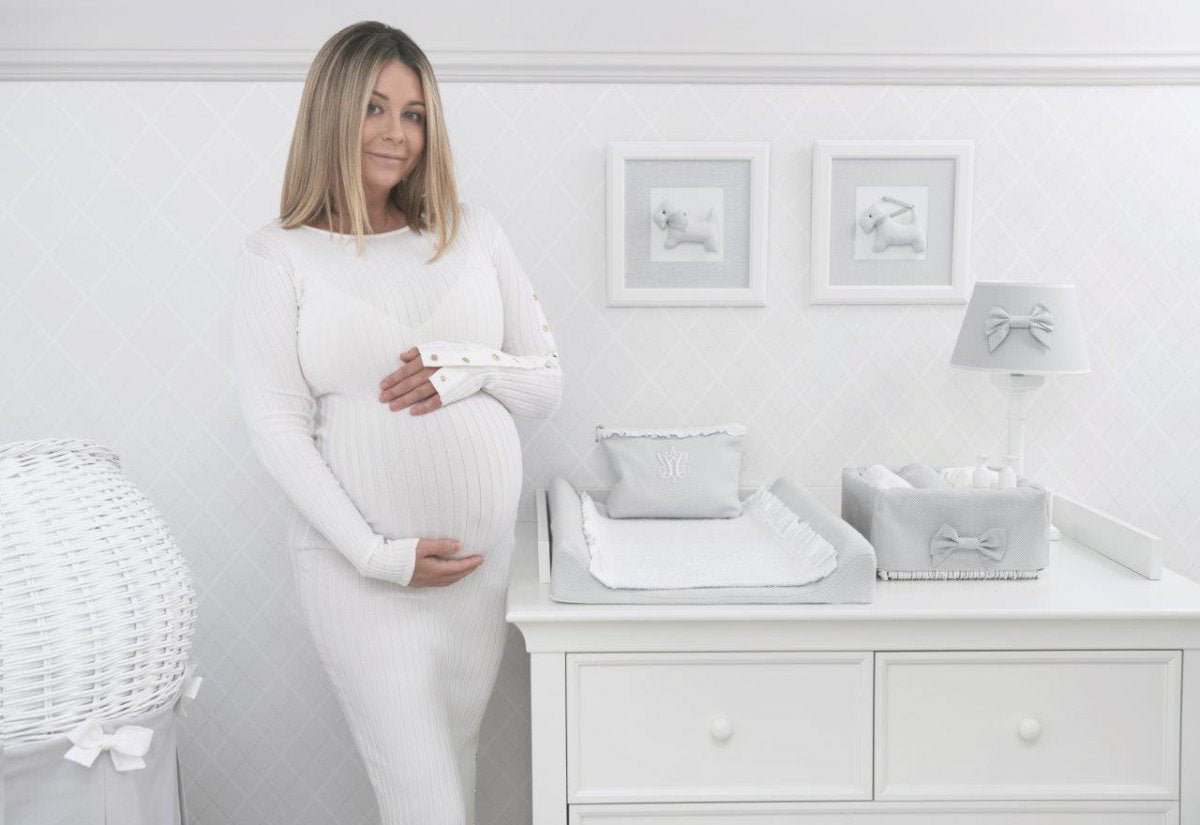 Pure Grey Baby Changing Station