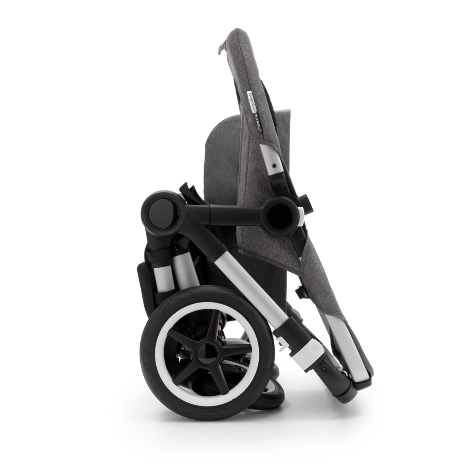 Bugaboo Donkey 3 Mono Seat and Carrycot Pushchair - Mineral Washed Black