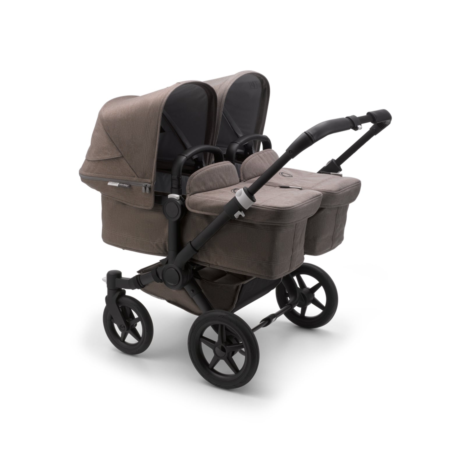 Bugaboo Donkey 3 Twin Seat and Carrycot Pushchair - Mineral Taupe Melange