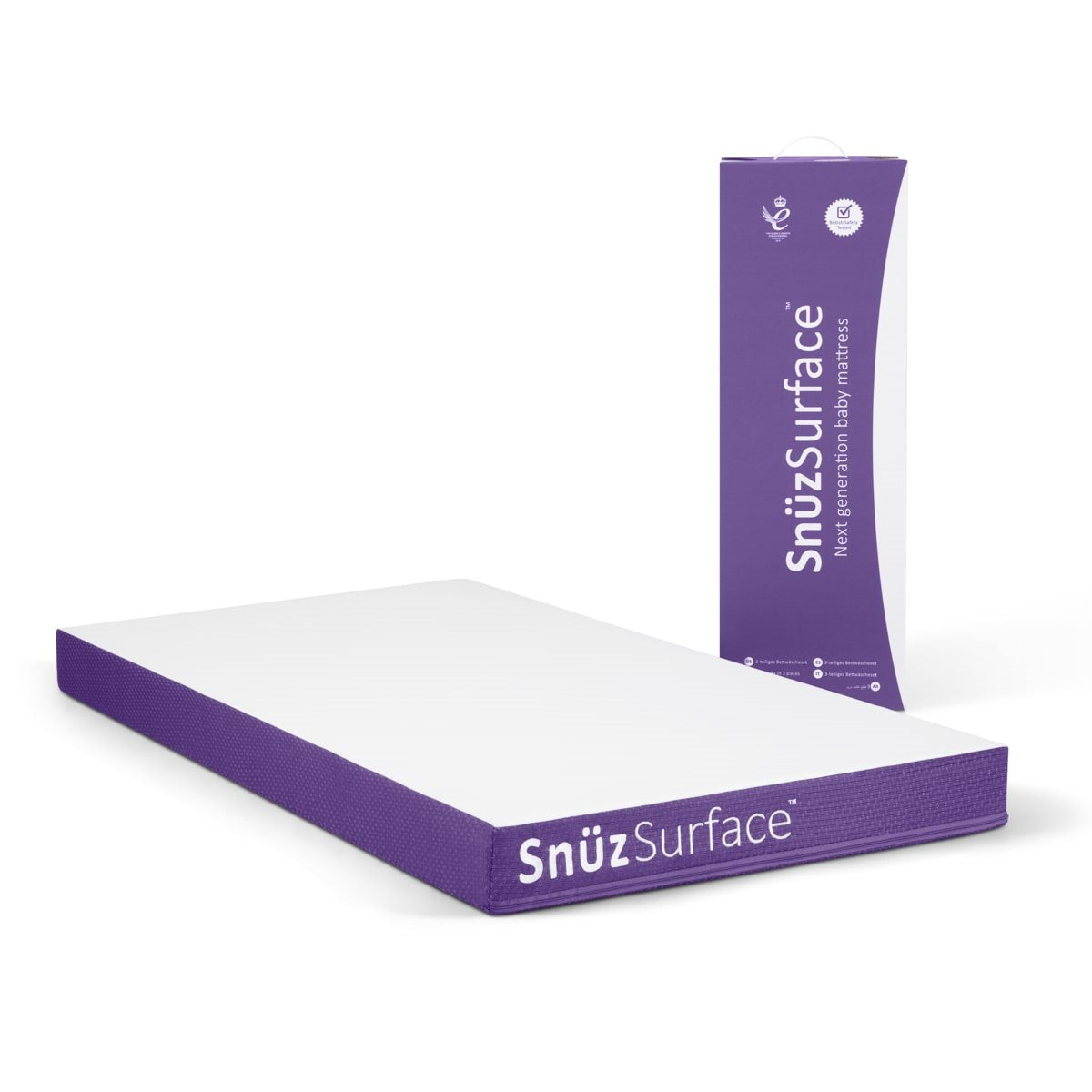 SnuzSurface Adaptable Cot Bed Mattress SnuzKot