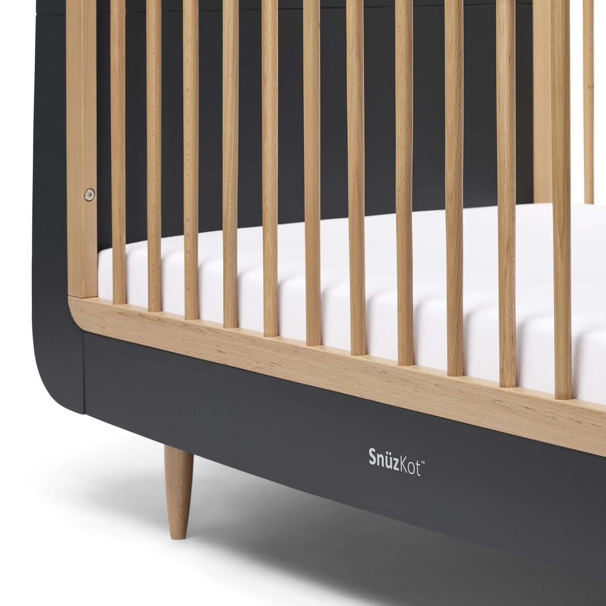 SnuzKot Skandi 2 Piece Nursery Furniture Set - Slate