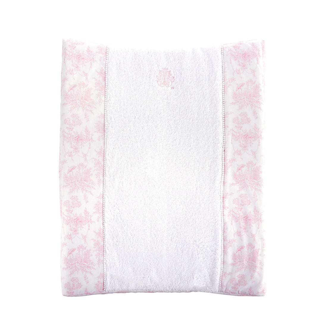 Theophile & Patachou Cover for Changing Mat in Terry Cloth/Cotton Sweet Pink