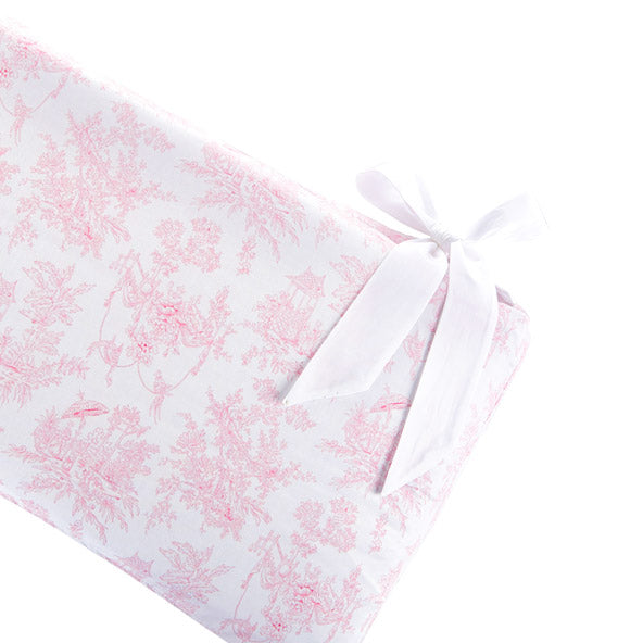 Cot bed Bumper 60 cm – Jersey Sweet Pink