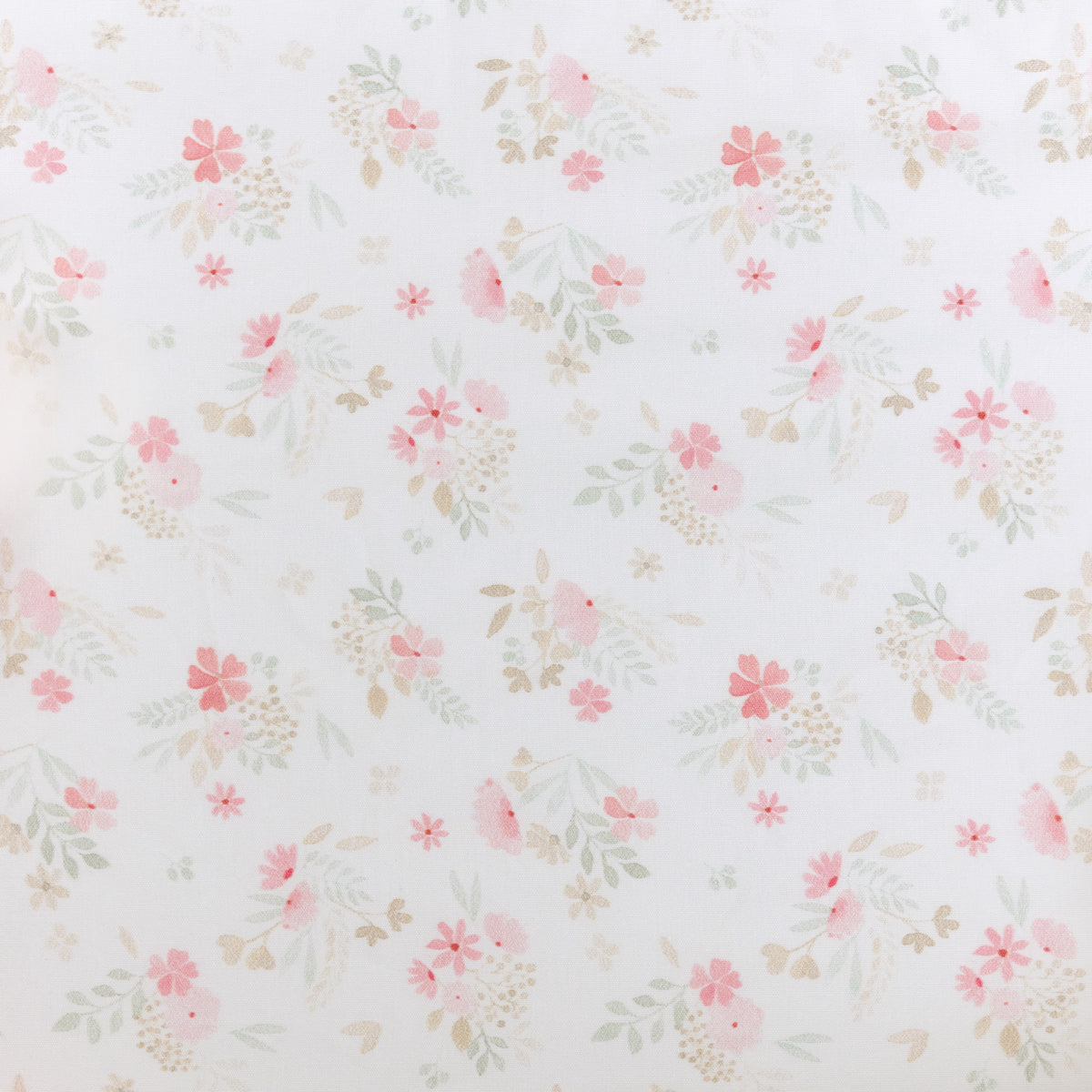 Theophile & Patachou Pink Fabric in Cotton Pink Printed - Pink Flower
