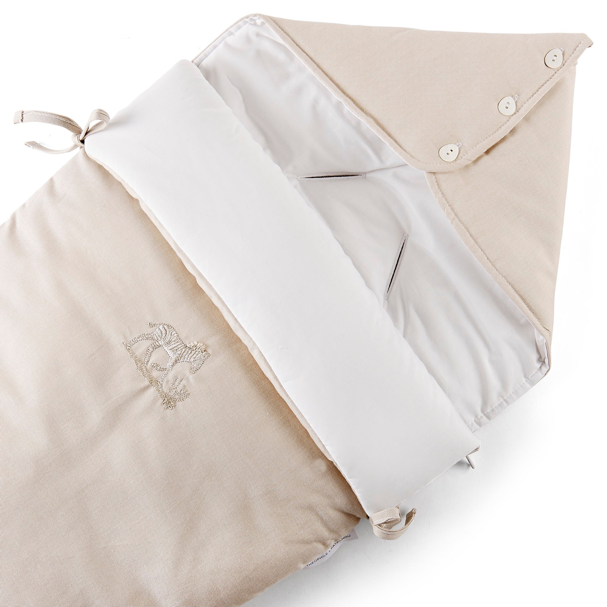 Theophile & Patachou Hooded sleeping bag “Pebble pro” - Safari