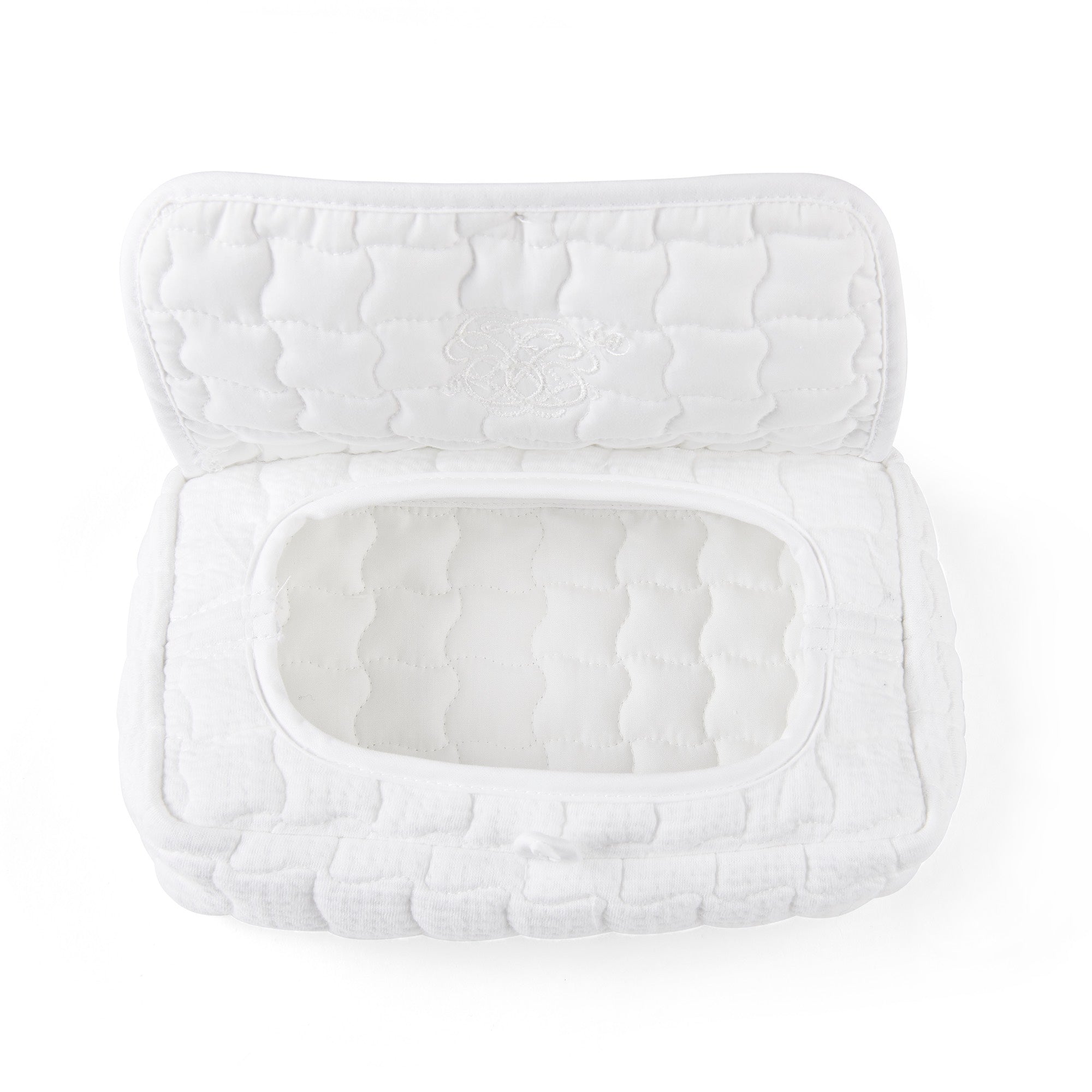 Theophile & Patachou Travel Wipes Cover - Cotton White