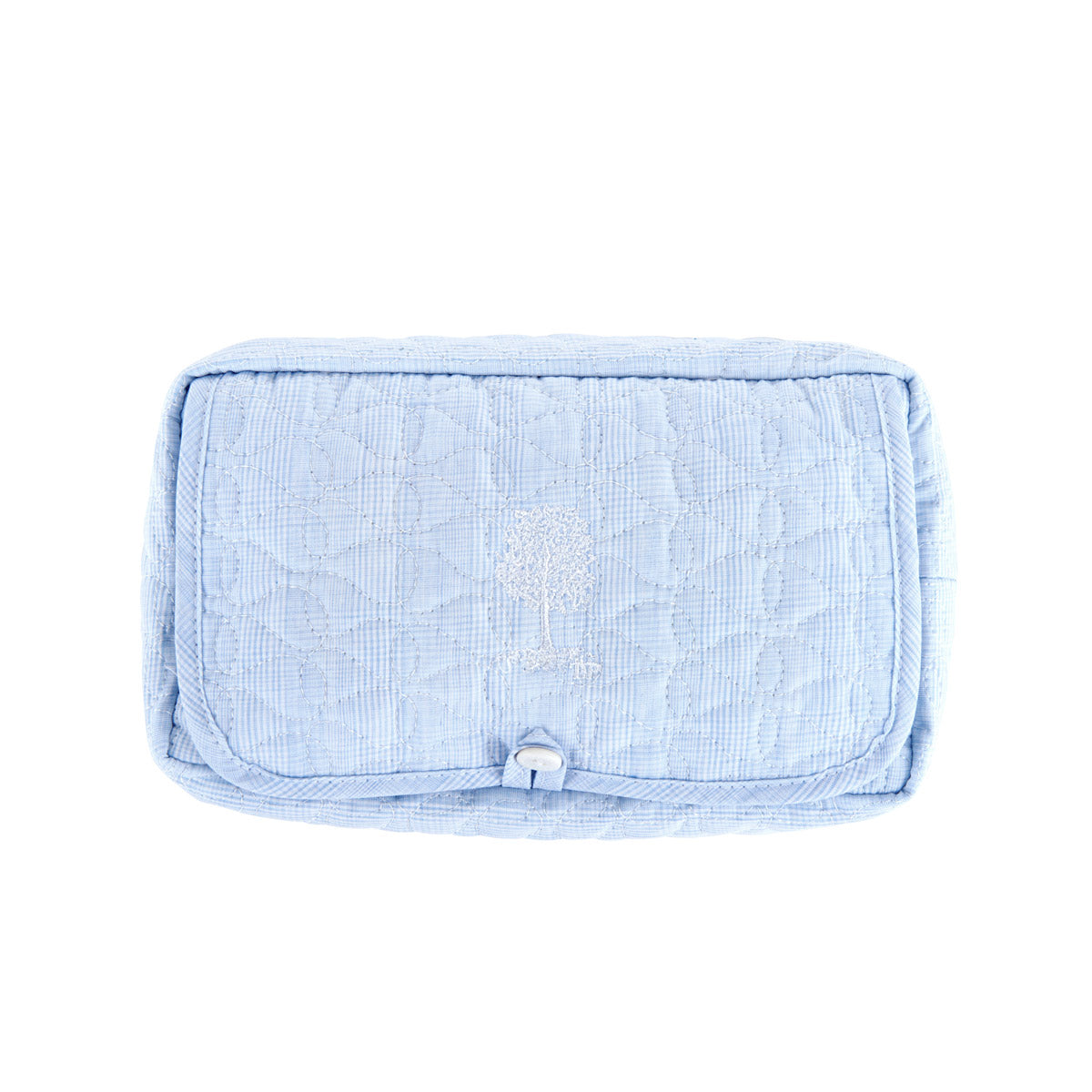 Theophile & Patachou Travel Baby Wipes Cover Quilted - Sweet Blue