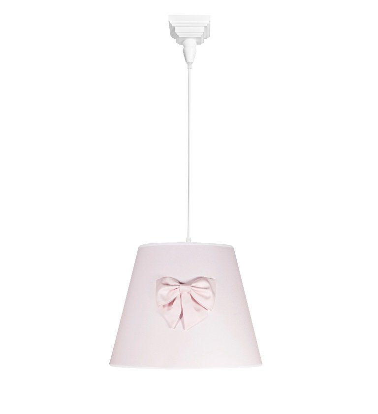 Baby Pink Chandelier with Bow