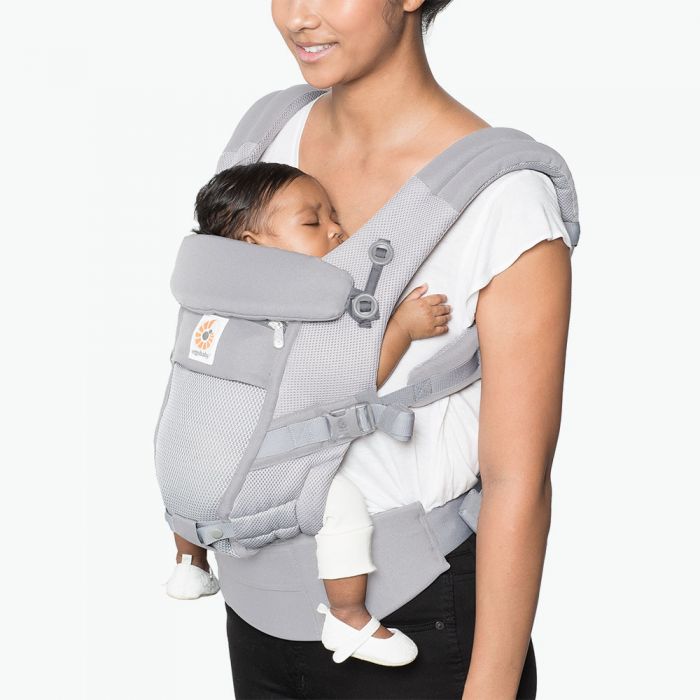 Ergobaby Adapt Baby Carrier - Pear Grey Cool Air Mesh